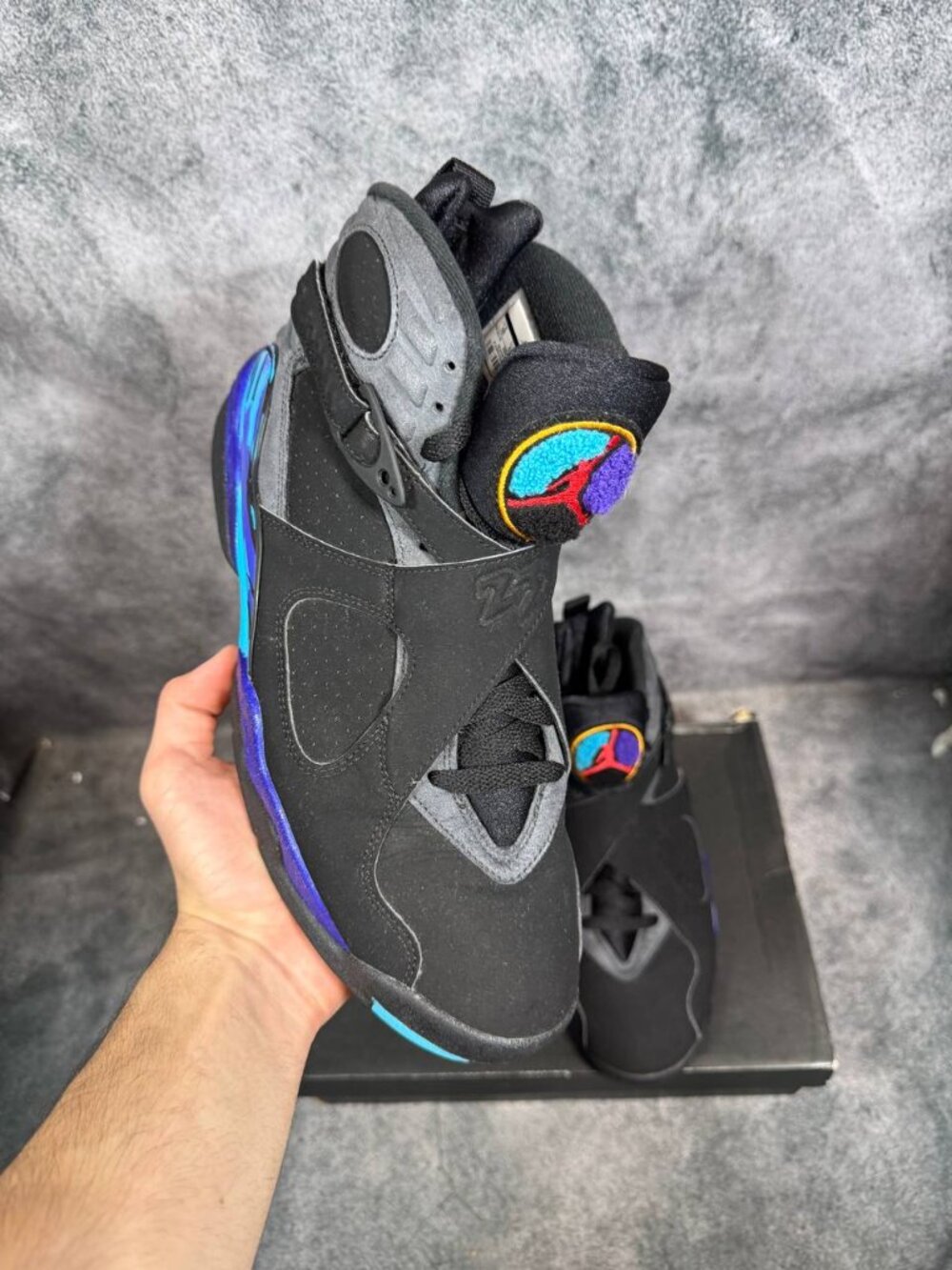 Size 10 | Jordan 8 Aqua With Box | Pre-Owned